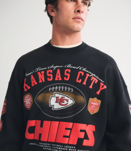 Abercrombie Kansas City Chiefs Fleece Sweatshirt 2