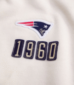 Abercrombie New England Patriots Sunday Shrunken Cardigan Jacket 4