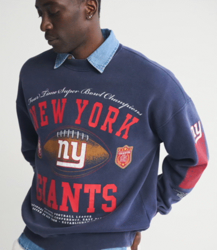 Abercrombie New York Giants Fleece Sweatshirt 3