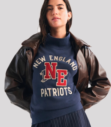 Abercrombie Patriots Mock Neck Sweatshirt 1