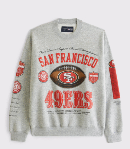 Abercrombie San Francisco 49ers Fleece Sweatshirt 1