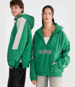 Aeropostale Philadelphia Eagles Hooded Sideline Jacket 3