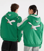 Aeropostale Philadelphia Eagles Hooded Sideline Jacket 4