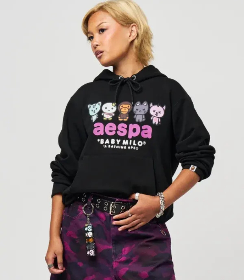 Bape x Aespa Hoodie 3 Bape x Aespa Hoodie 3