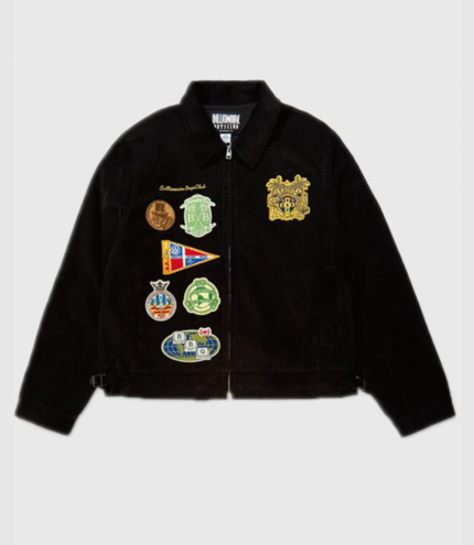 Billionaire Boys Club Aggie Cord Black Jacket 1