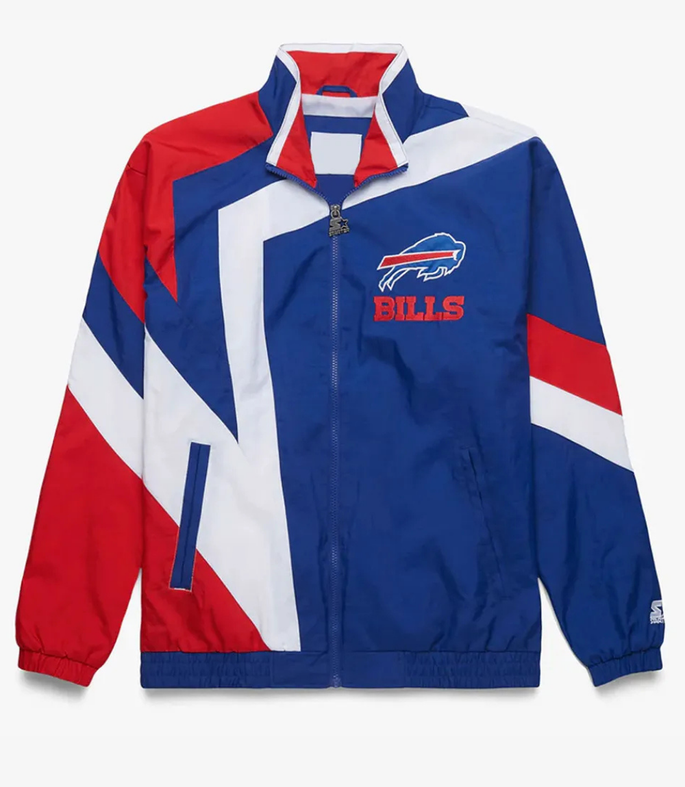 Buffalo Bills Star Windbreaker Jacket 1 Buffalo Bills Star Windbreaker Jacket 1