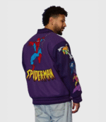 Cakeworthy Spider Man 90’s Varsity Jacket 3