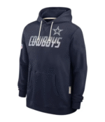 Dallas Cowboys Preseason 2026 Sideline Blue Hoodie 1