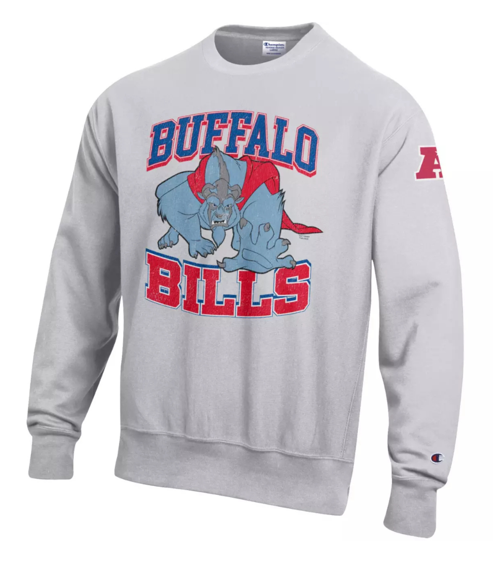 Disney x Buffalo Bills Pullover Sweatshirt 1 Disney x Buffalo Bills Pullover Sweatshirt 1