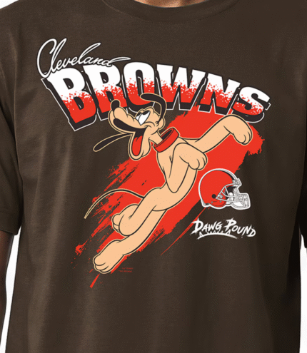 Disney x Champion Cleveland Browns Pluto All-Star T-Shirt 3