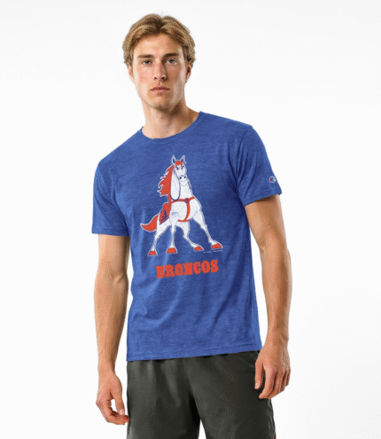 Disney x Champion Royal Denver Broncos T-Shirt 1