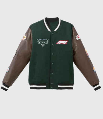 Disney x Formula 1 Lightning McQueen Varsity Jacket 1