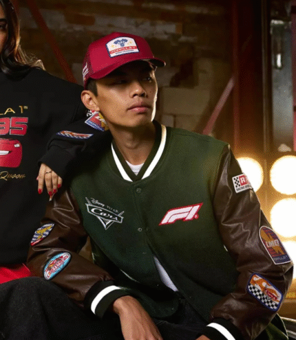 Disney x Formula 1 Lightning McQueen Varsity Jacket 3