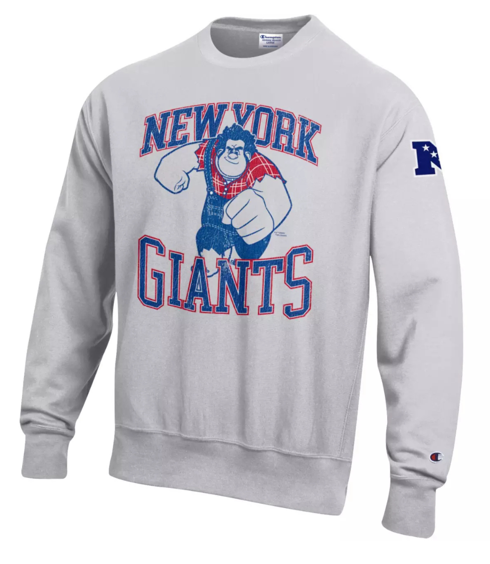 Disney x New York Giants Pullover Sweatshirt 1 Disney x New York Giants Pullover Sweatshirt 1