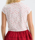 Fanatics x LoveShackFancy Alabama Marykate Ringer T-Shirt 3