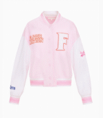 Fanatics x LoveShackFancy Florida Collegiate Varsity Jacket 1