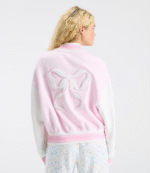Fanatics x LoveShackFancy Florida Collegiate Varsity Jacket 3
