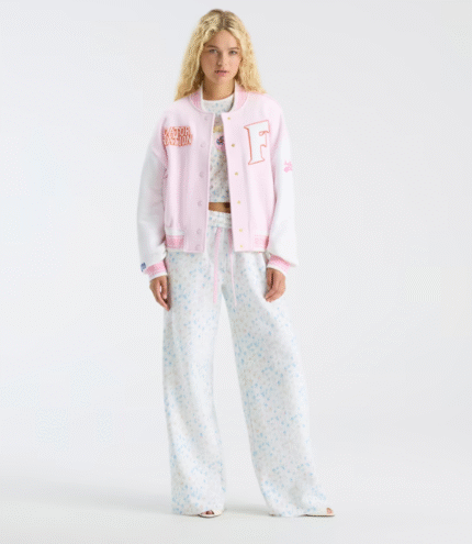 Fanatics x LoveShackFancy Florida Collegiate Varsity Jacket 4