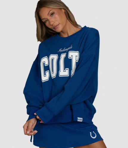 Gold Hinge x Indianapolis Colts Wide Arm Sweatshirt 4