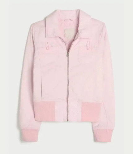 Hollister Twill Zip Up Cotton Jacket 2