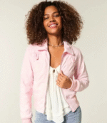Hollister Twill Zip Up Cotton Jacket 4