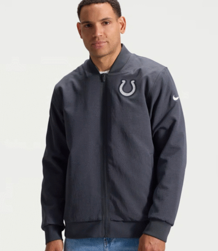 Indianapolis Colts 2026 Nike Rivalries Sideline Jacket 1