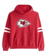 Kansas City Chiefs Graphic Popover Red Hoodie 2