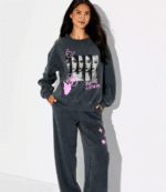 Kuromi x Katseye Black Sweatshirt 3