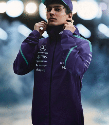 Mercedes AMG F1 Vanda Bloom Team Rain Jacket 2