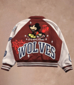 Mickey Mouse Wolves Club Roxy Box Cut Rudy Jacket 2