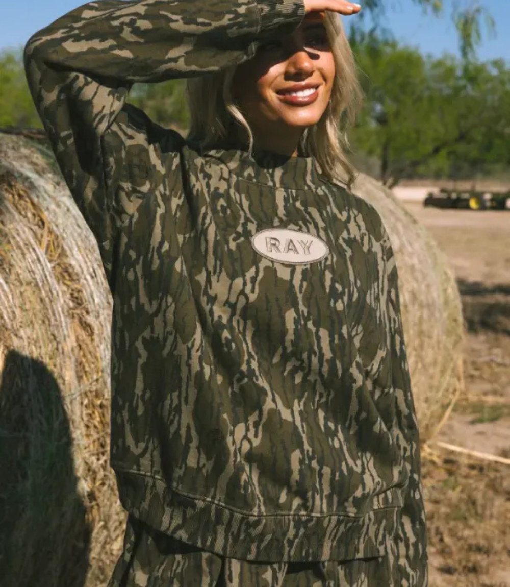 Mossy Oak Mock Neck Sweatshirt 3 Mossy Oak Mock Neck Sweatshirt 3