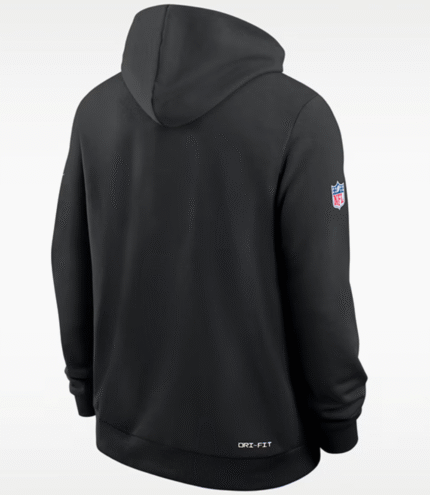 New Orleans Saints 2026 Sideline Black Hoodie 2