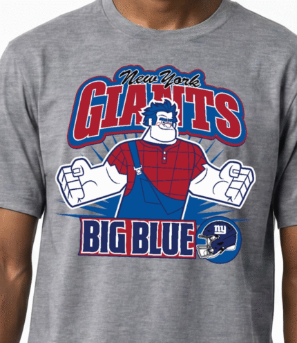 New York Giants Disney x Champion Wreck-It Ralph All-Star T-Shirt 3