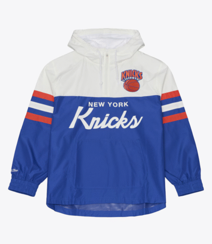 New York Knicks Head Coach Windbreaker Hooded Jacket 1