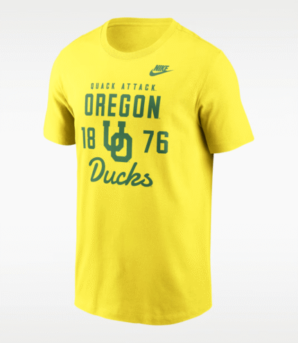 Nike Oregon Ducks Legacy College Yellow T-Shirt 1