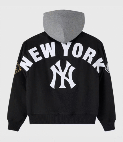 OVO x MLB 2026 New York Yankees Bomber Jacket 2