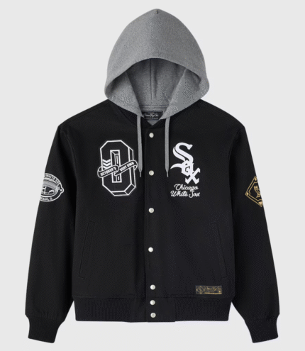 OVO x MLB Chicago White Sox 2026 Bomber Jacket 1