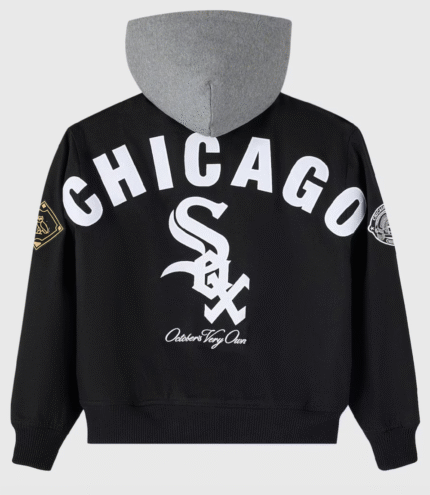 OVO x MLB Chicago White Sox 2026 Bomber Jacket 2