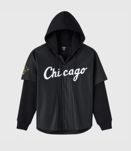 OVO x MLB Chicago White Sox Jersey Hoodie 1