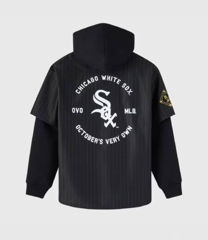 OVO x MLB Chicago White Sox Jersey Hoodie 2