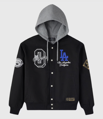 OVO x MLB Los Angeles Dodgers 2026 Bomber Jacket 1