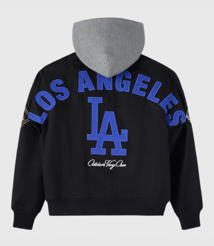 OVO x MLB Los Angeles Dodgers 2026 Bomber Jacket 2