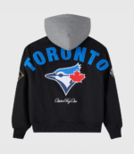 _ OVO x MLB Toronto Blue Jays Bomber Jacket 3