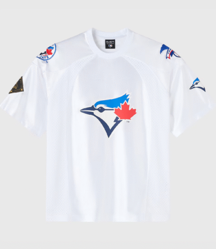 OVO x MLB Toronto Blue Jays Mesh Jersey 1