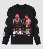 OVO x UFC GSP vs. Diaz Graphic Long Sleeve T-Shirt 1