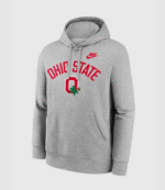 Ohio State Nike Legacy Arch Club Gray Hoodie 2
