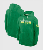 Oregon Ducks 2026 Nike Green Sideline Hoodie 1