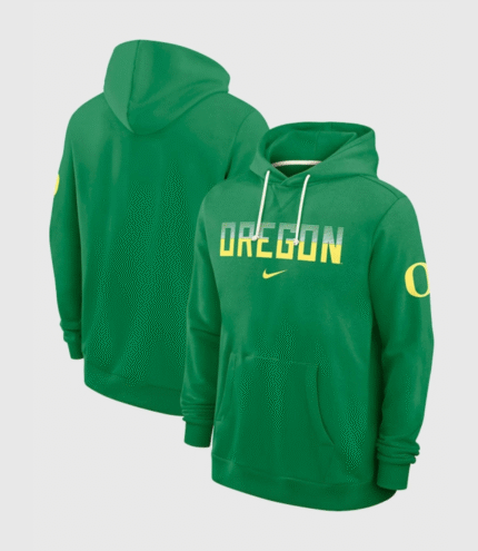 Oregon Ducks 2026 Nike Green Sideline Hoodie 1