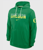 Oregon Ducks 2026 Nike Green Sideline Hoodie 3