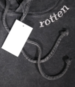 Oversized Rotten Grey Hoodie 4